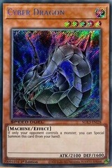 Cyber Dragon - SGX3-ENI28 - Secret Rare - 1st Edition